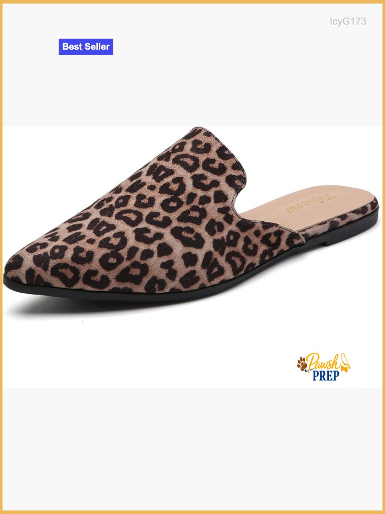 Pointed Toe Mules For Women Comfortable Backless Loafers Slip On Business Casual